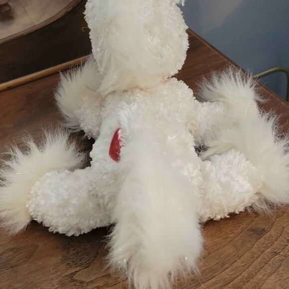 Dan Dee Collector's Choice 9" White Unicorn Plush Heart Valentine's - Picture 6 of 6